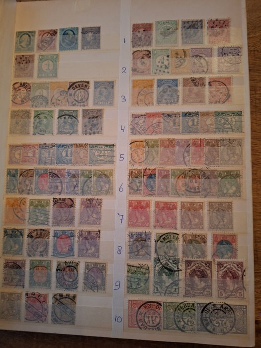 邮票簿 - 荷蘭 1852/1986