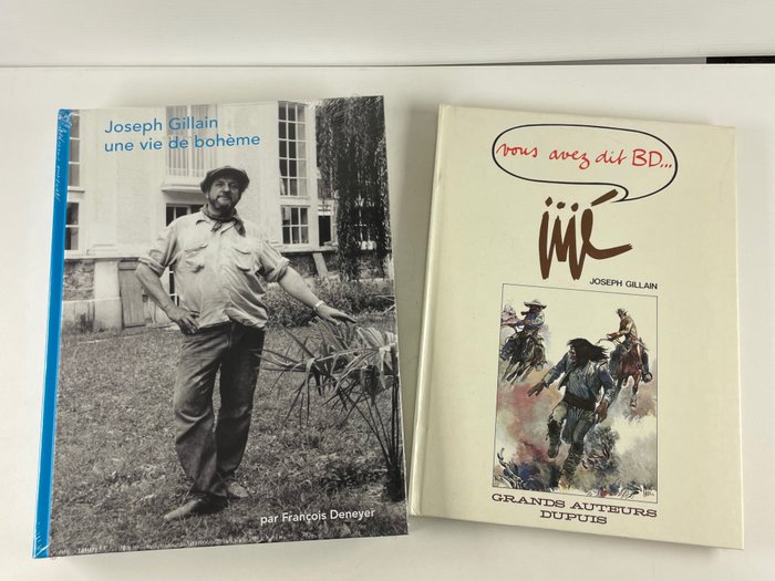 Jijé - 2 Monographies - 2x C - 2 Album - Första upplagan - 1983/2020