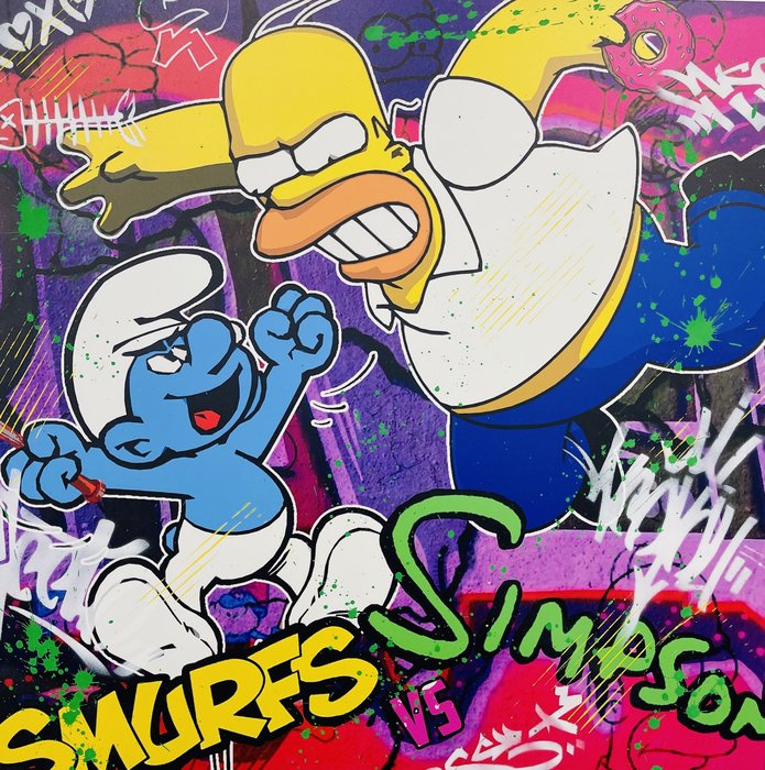 AIIROH (1987) - Smurfs Vs Simpson