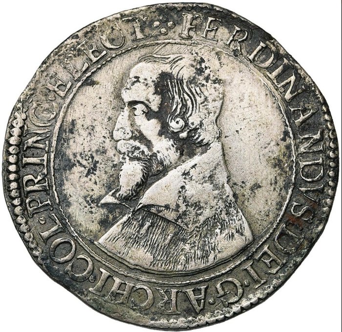Alankomaiden feodaali, Liegen ruhtinaspiispa. Ferdinand de Baviere (1612-1650). 30 Sols 1614