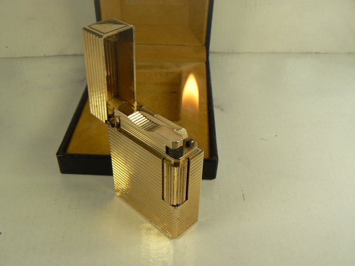S.T. Dupont - Ligne 1 - Pocket lighter - Gold plated