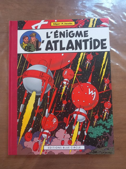 Blake & Mortimer T6 - L'Énigme de l'Atlantide - C - 1 Album - Begrænset udgave - 1986