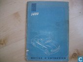Fiat 1400 Notice d'entretien