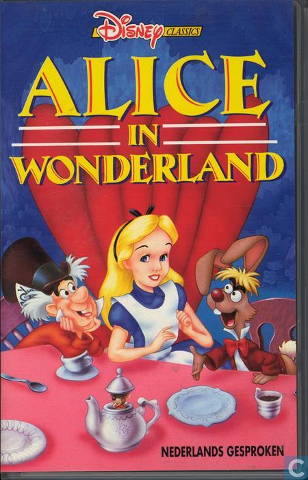 Alice in Wonderland - VHS video tape - Catawiki